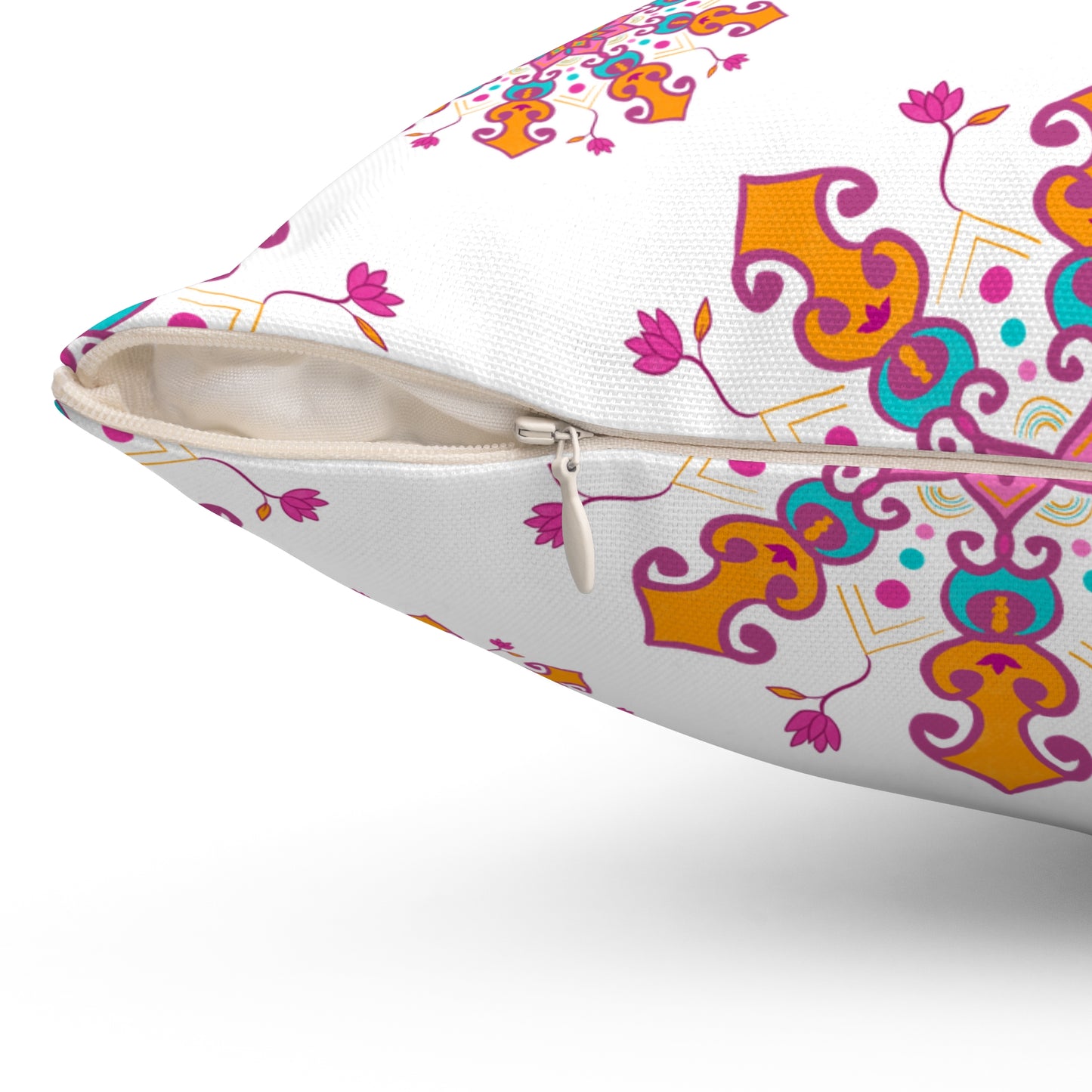 Spun Polyester Square Pillow