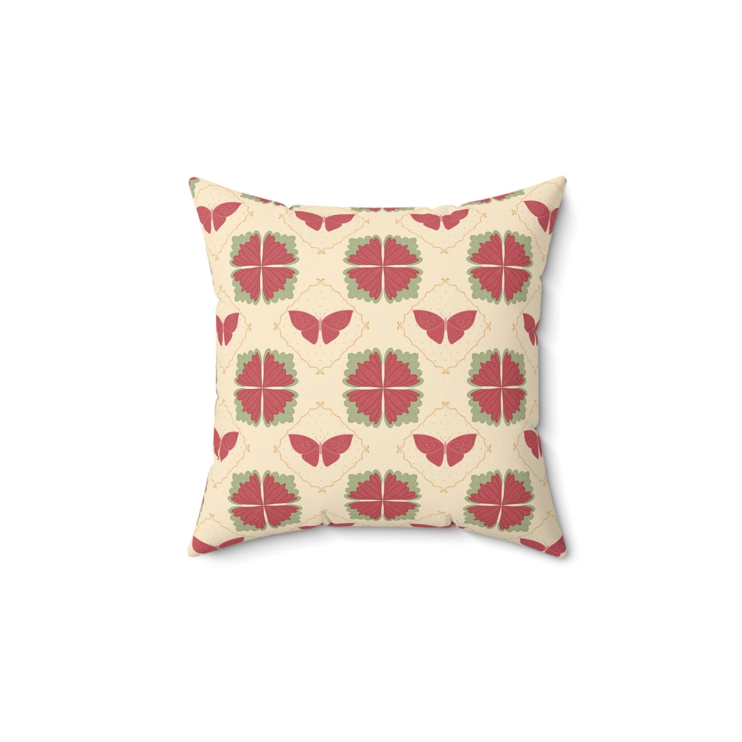 Spun Polyester Square Pillow
