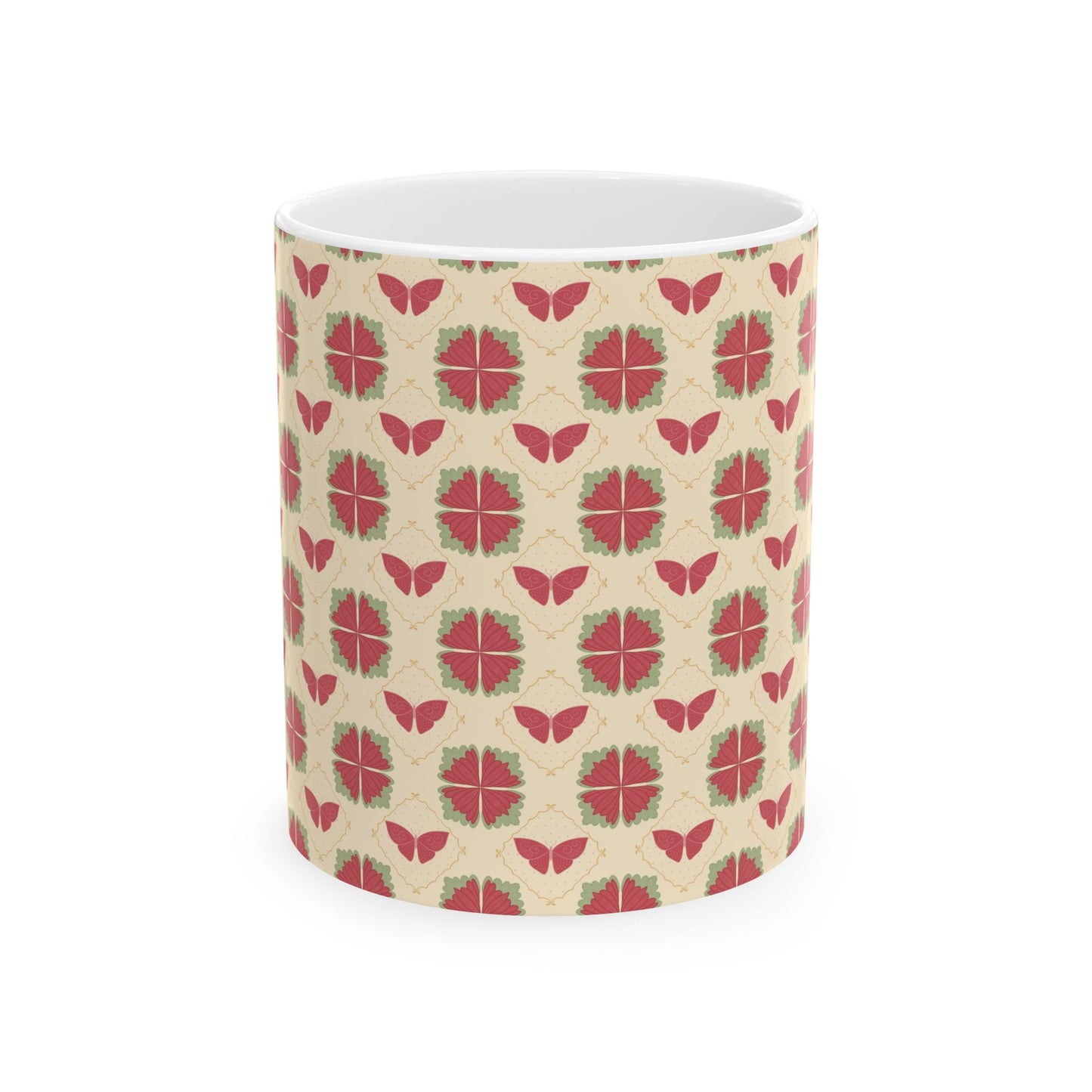 Magical butterfly Ceramic Mug, (11oz, 15oz)