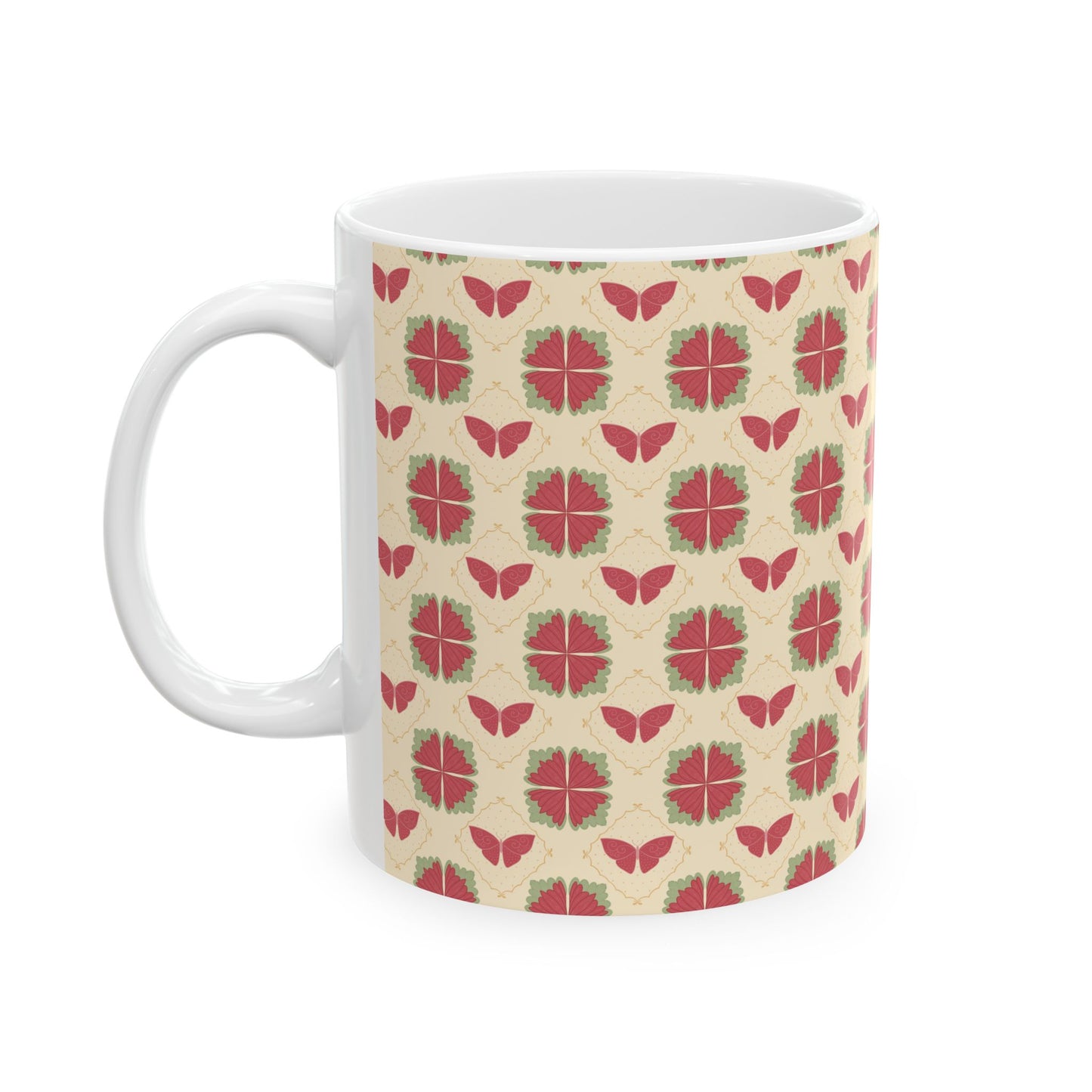 Magical butterfly Ceramic Mug, (11oz, 15oz)