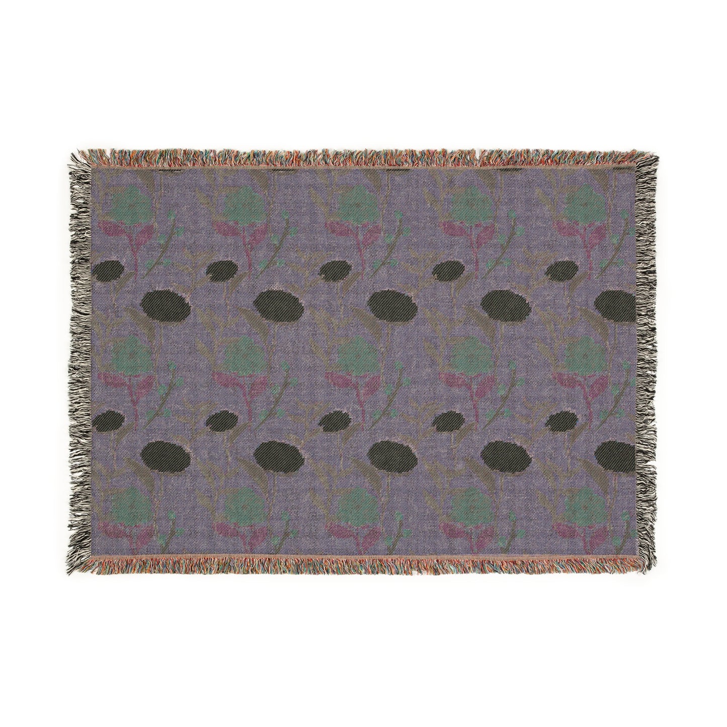 Woven Blanket -the garden