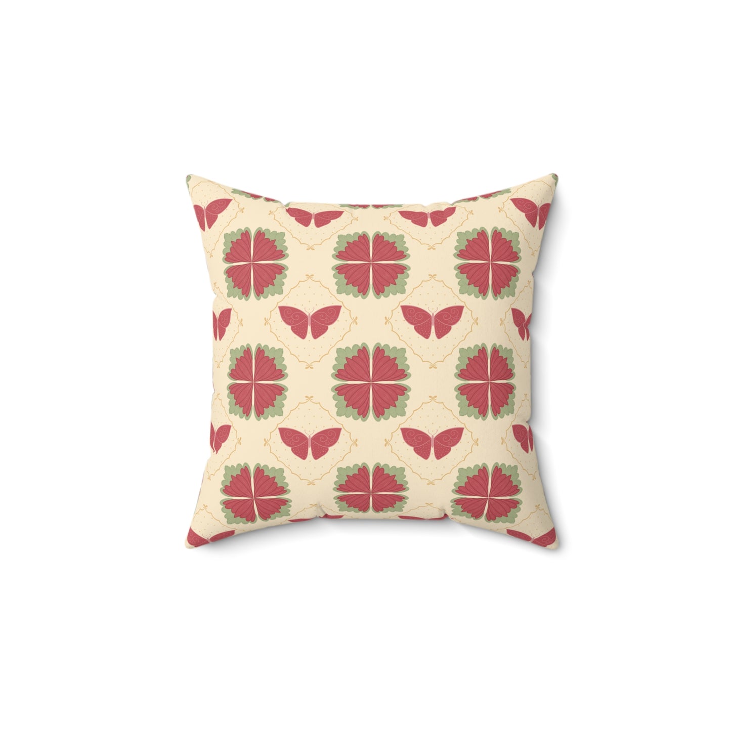 Spun Polyester Square Pillow